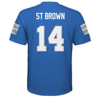 Amon-Ra St. Brown Detroit Lions Outerstuff Preschool Replica Player Jersey - Blue