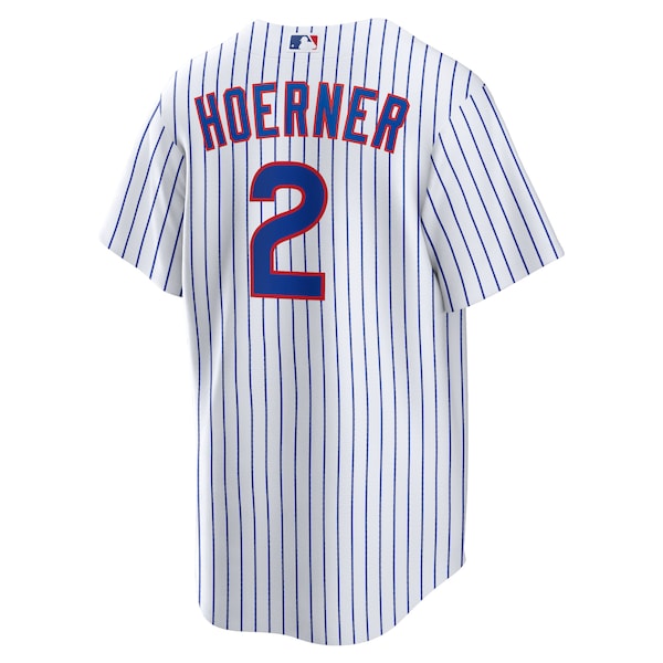 Nico Hoerner Chicago Cubs Nike Replica Player Jersey - White