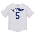 Freddie Freeman Los Angeles Dodgers Nike Toddler Home Replica 2.0 Player Jersey - White