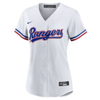 Texas Rangers Nike Women's #1 Mom Home Replica Jersey - White