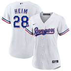 Jonah Heim Texas Rangers Nike Women's Home 2023 World Series Champions Replica Player Jersey - White