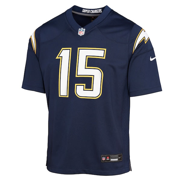 Ladd McConkey Los Angeles Chargers Nike Youth Alternate Super Chargers Game Player Jersey - Navy/Gold