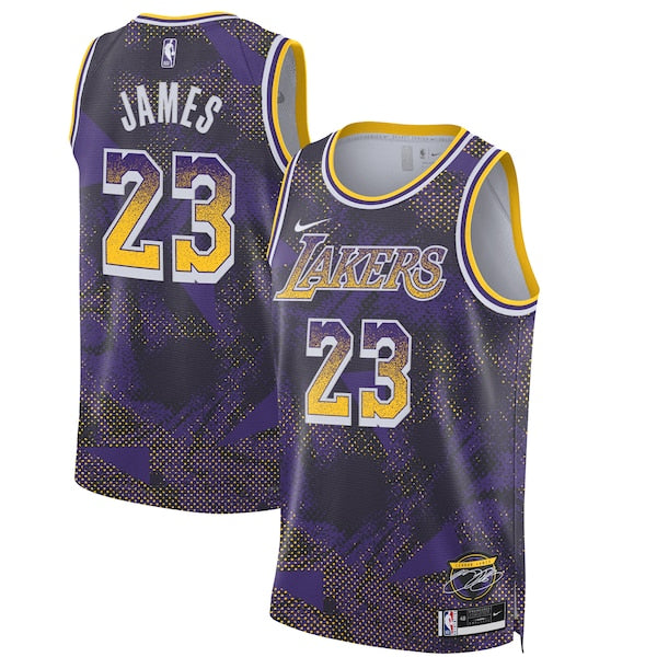 LeBron James Los Angeles Lakers Nike Unisex 2025 Select Series Swingman Player Jersey - Purple