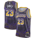 LeBron James Los Angeles Lakers Nike Unisex 2025 Select Series Swingman Player Jersey - Purple