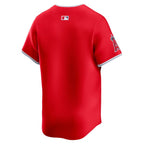 Los Angeles Angels Nike Alternate Limited Jersey - Red/White
