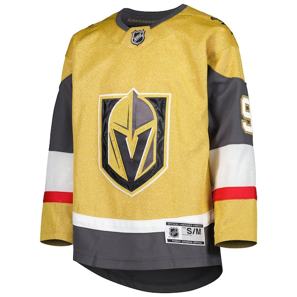 Jack Eichel Vegas Golden Knights Youth Home Premier Player Jersey - Gold