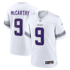 J.J. McCarthy Minnesota Vikings Nike Alternate Game Player Jersey - White