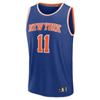 Jalen Brunson New York Knicks  Youth Fast Break Replica Player Jersey - Icon Edition - Blue