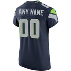 Seattle Seahawks Nike Vapor Untouchable Custom Elite Jersey - College Navy