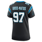 Yetur Gross-Matos Carolina Panthers Nike Women's Team Game Jersey - Black