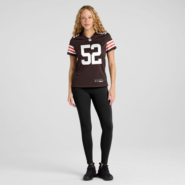 Elerson Smith Cleveland Browns Nike Women's Team Game Jersey -  Brown