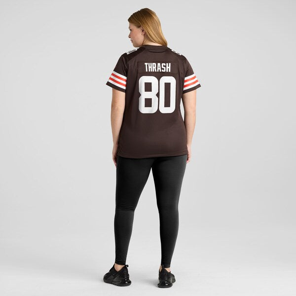 Jamari Thrash Cleveland Browns Nike Women's  Game Jersey -  Brown