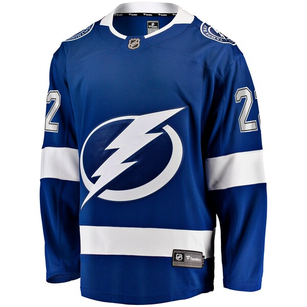 Oliver Bjorkstrand Tampa Bay Lightning  Home Breakaway Jersey - Blue