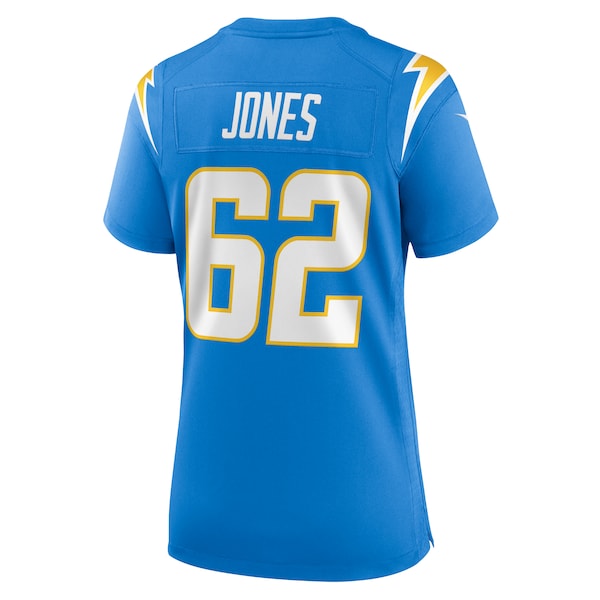 Nash Jones Los Angeles Chargers Nike Women's Team Game Jersey -  Powder Blue
