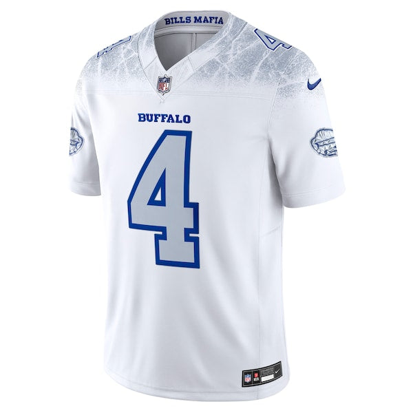 James Cook III Buffalo Bills Nike 2025 Rivalries Collection Limited Jersey - White