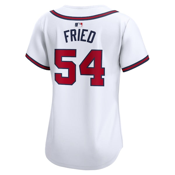 Max Fried Atlanta Braves Nike Women's  Home Limited Player Jersey - White