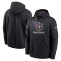 Tennessee Titans Nike 2024 NFL Crucial Catch Club Pullover Hoodie - Black