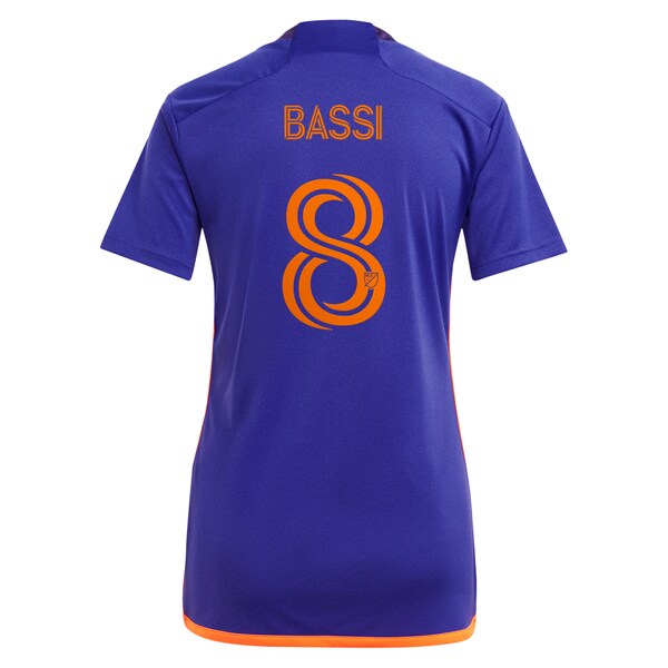 Amine Bassi Houston Dynamo FC adidas Women's 2024 Still Holdin' Replica Player Jersey – Purple