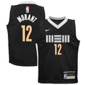 Ja Morant Memphis Grizzlies Nike Toddler Swingman Replica Jersey - City Edition - Black