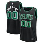 Boston Celtics  Fast Break Custom Jersey - Statement Edition - Black/White/Kelly Green