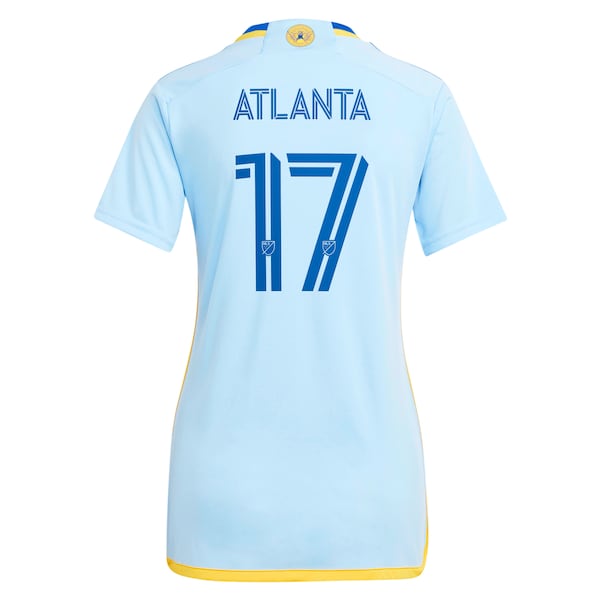 #17 Atlanta United FC adidas Women's 2024 The Resurgens Kit Replica Player Jersey - Light Blue
