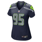 Myles Adams Seattle Seahawks Nike Women's Team Game Jersey -  College Navy