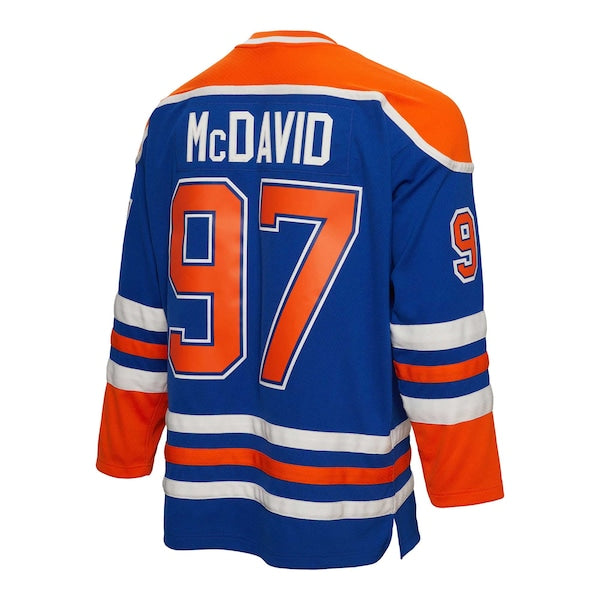 Connor McDavid Edmonton Oilers  2015/16 Blue Line Player Jersey - Blue