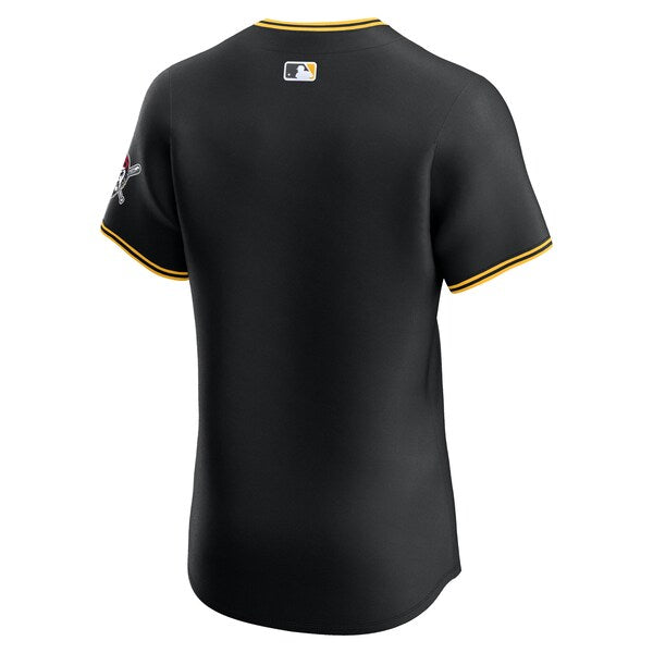Pittsburgh Pirates Nike Alternate Elite Jersey - Black/White