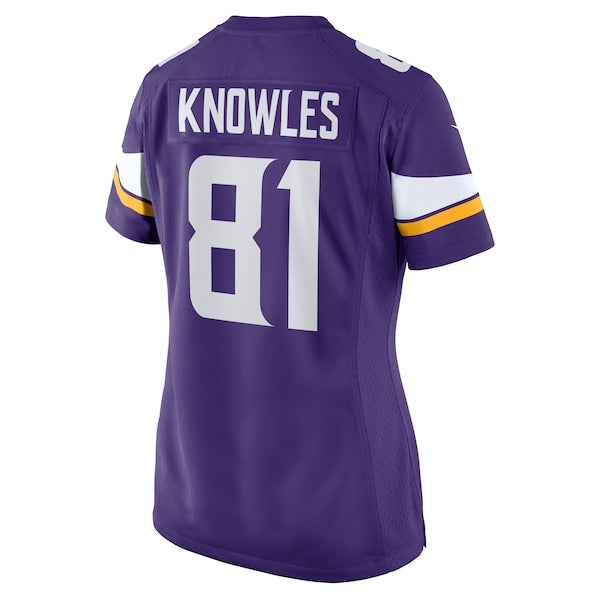Malik Knowles Minnesota Vikings Nike Women's Team Game Jersey -  Purple