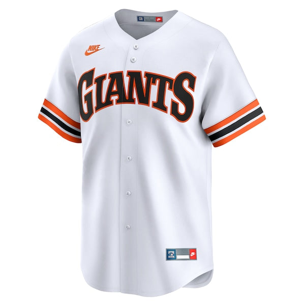 San Francisco Giants Nike Cooperstown Collection Limited Jersey - White