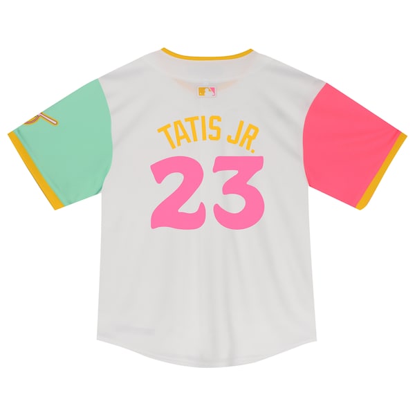 Fernando Tatis Jr. San Diego Padres Nike Toddler City Connect Limited Player Jersey - White