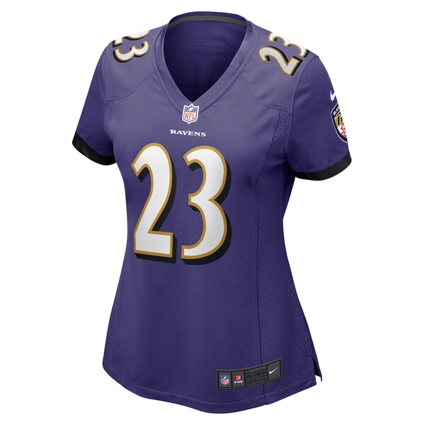 Rock Ya-Sin Baltimore Ravens Nike Women's  Game Jersey -  Purple