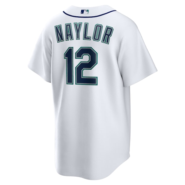 Men's Seattle Mariners Josh Naylor Nike White Home Replica Jersey