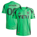 Austin FC adidas 2025 The Heartbeat Kit Authentic Custom Jersey - Green
