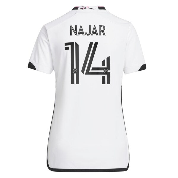 Andy Najar D.C. United adidas Women's 2024 The Cherry Blossom Kit Replica Player Jersey - White