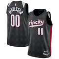 Scoot Henderson Portland Trail Blazers Nike Unisex 2024/25 Swingman Player Jersey - City Edition - Black