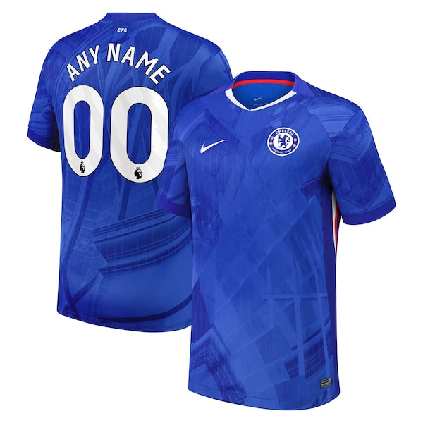 Chelsea Nike 2025/26 Home Replica Custom Jersey - Blue/Cream