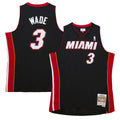 Dwyane Wade Miami Heat 2012-13 Hardwood Classics Swingman Jersey - Black