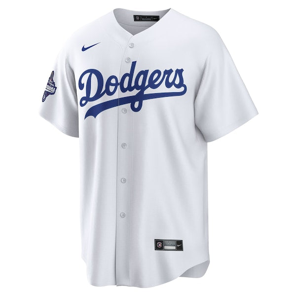 Yoshinobu Yamamoto Los Angeles Dodgers Nike 2025 World Series Champions Home Replica Jersey - White
