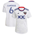 Russell Canouse D.C. United adidas Women's 2022 The Marble Replica Player Jersey - White