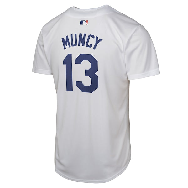 Max Muncy Los Angeles Dodgers Nike Youth Home Player Game Jersey - White