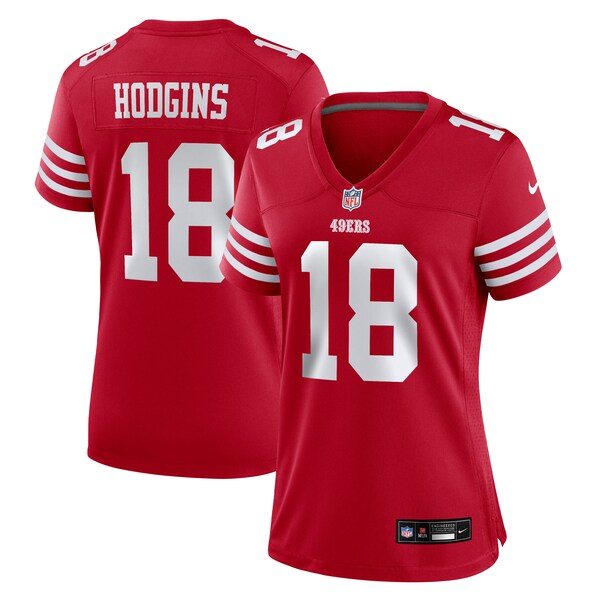 Isaiah Hodgins San Francisco 49ers Nike Women's Team Game Jersey -  Scarlet