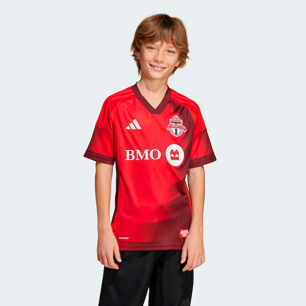 Toronto FC adidas Youth 2025 Club Kit Replica Jersey - Red