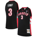Kyle Lowry Toronto Raptors 2001/02 Hardwood Classics Swingman Jersey - Black