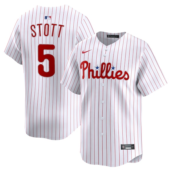 Bryson Stott Philadelphia Phillies Nike Home Limited Player Jersey - White
