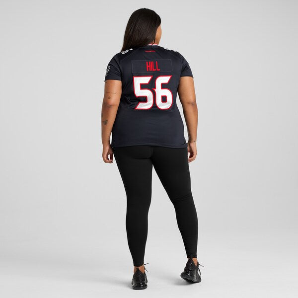 Jamal Hill Houston Texans Nike Women's Team Game Jersey -  Navy