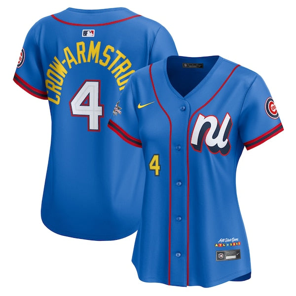 Pete Crow-Armstrong National League Nike Women's 2025 All-Star Edition Limited Player Jersey - Blue