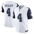 Dak Prescott Dallas Cowboys Nike Vapor F.U.S.E. Limited Jersey - White/Navy