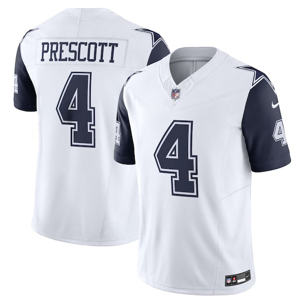 Dak Prescott Dallas Cowboys Nike Vapor F.U.S.E. Limited Jersey - White/Navy