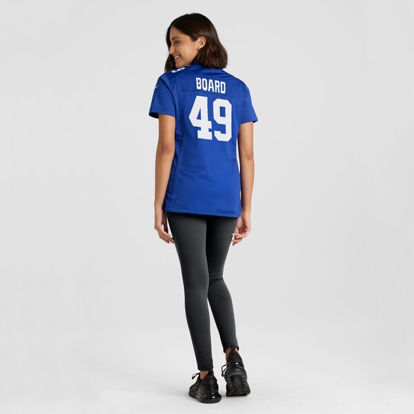 Chris Board New York Giants Nike Women's Team Game Jersey -  Royal